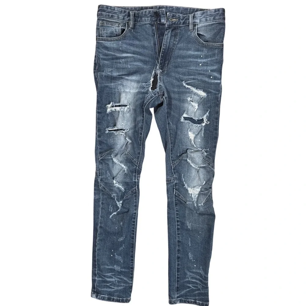 smoke rise ny distressed slim